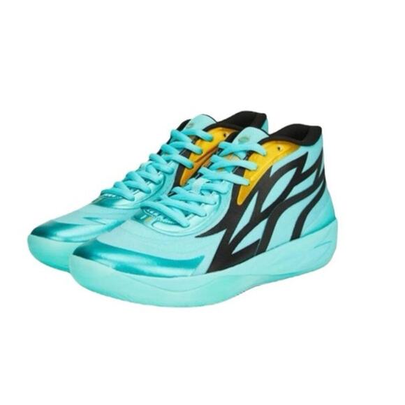 Puma Other - Puma | LaMelo Ball MB.02 Honeycomb Elektro Aqua Sneakers | 377590-01 | Size 9.5